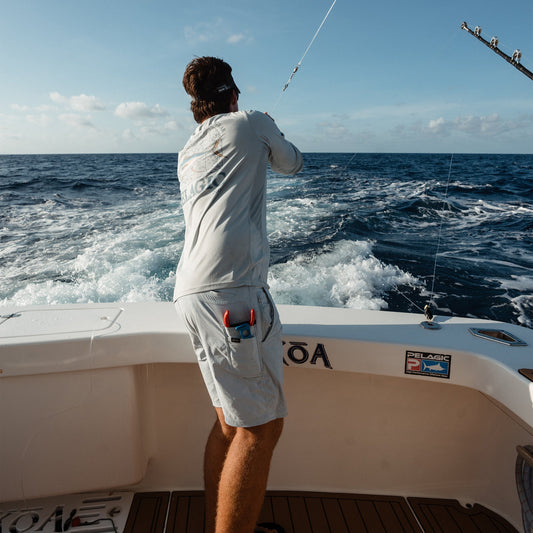 Pelagic Elastic Waist Shorts 18" - Palomar