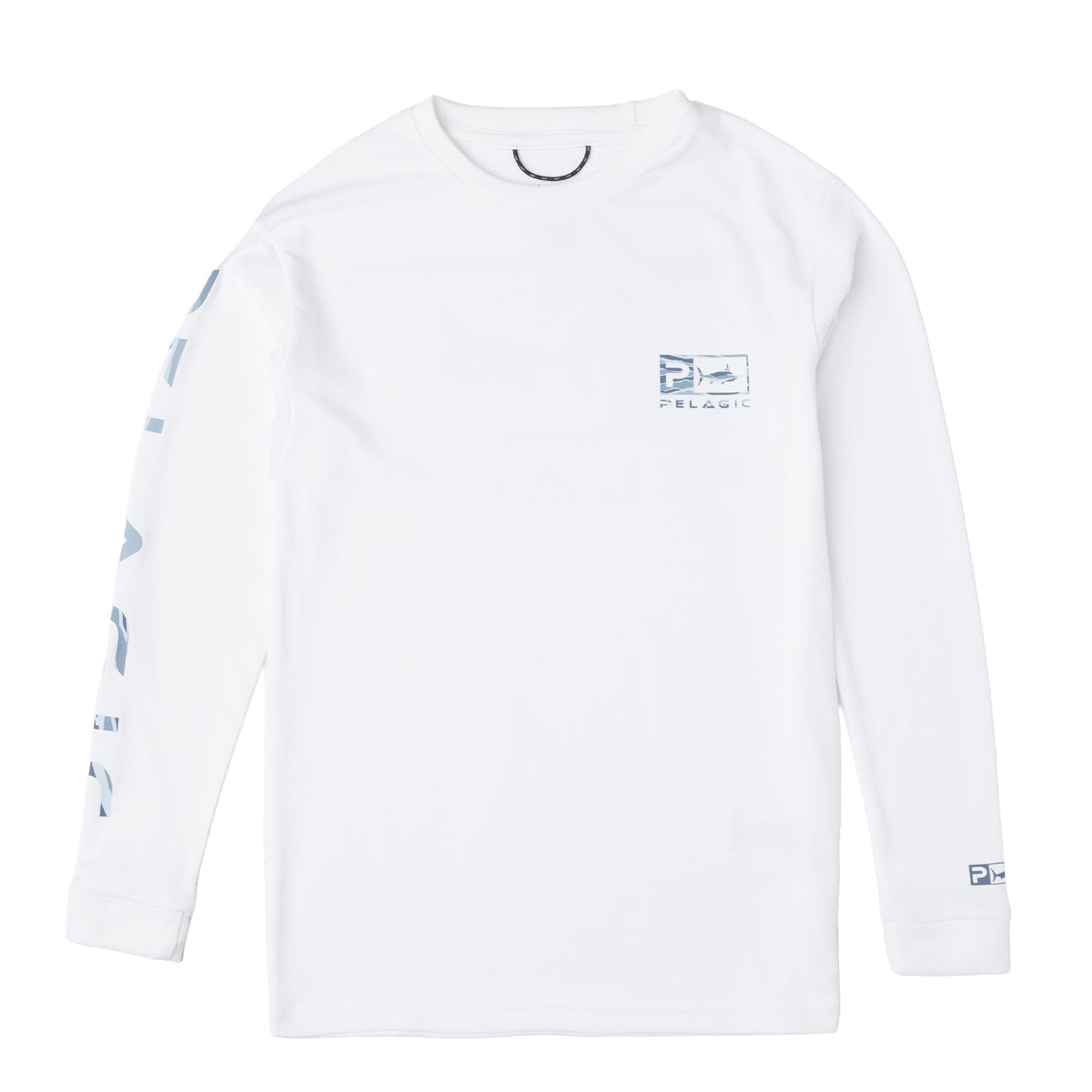 Pelagic Kid's Fishing Shirt - Kid's Aquatek Wahoo Icon