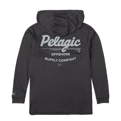 Pelagic Kid's Hooded Fishing Shirt - Kid's Aquatek Gunner