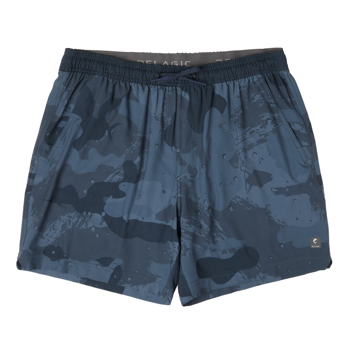 Pelagic Elastic Waist Lined Shorts 17" - Leiday