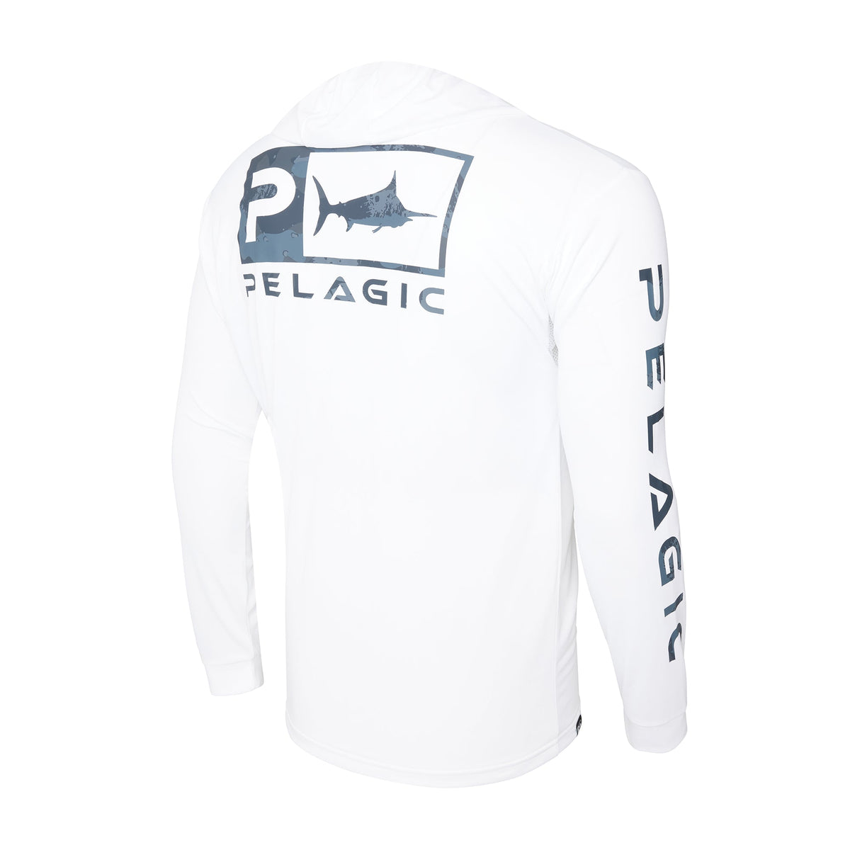 Pelagic Hooded Fishing Shirt - Aquatek Icon Camo