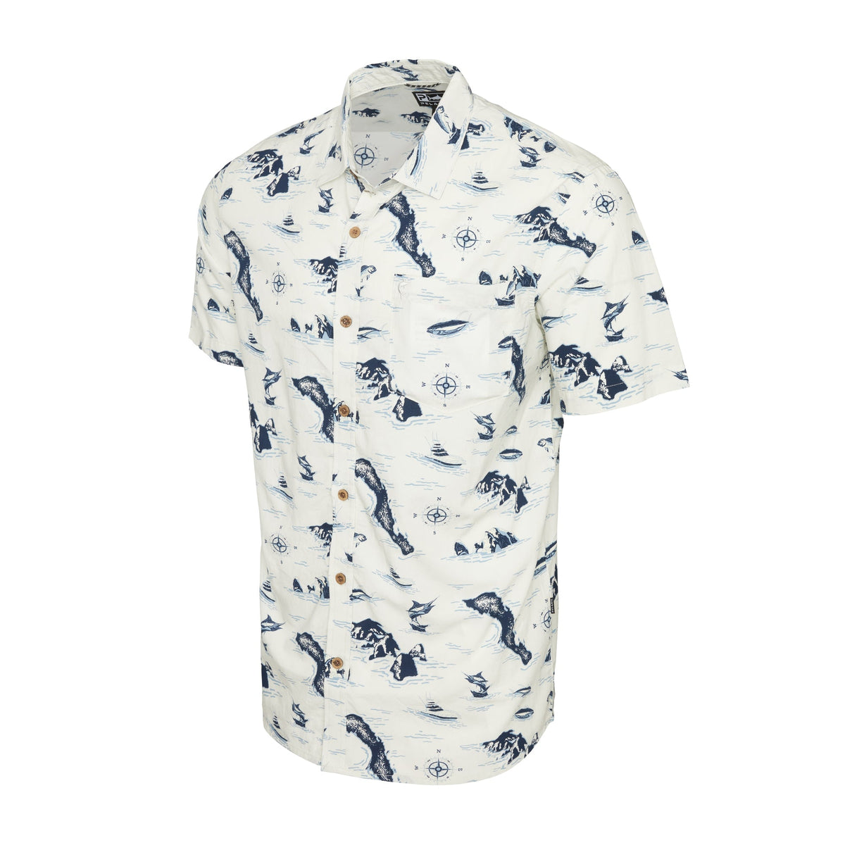 Pelagic Button Up - Knockdown