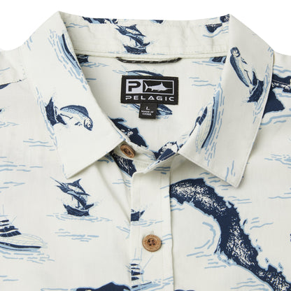 Pelagic Button Up - Knockdown