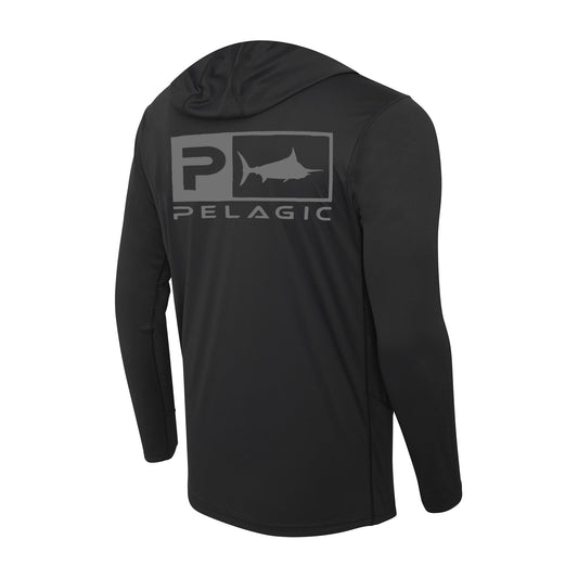 Pelagic Hooded Fishing Shirt - Vaportek Rusted Icon