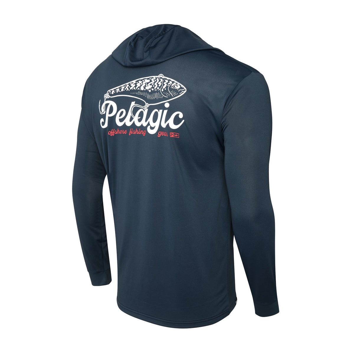 Pelagic Hooded Fishing Shirt - Aquatek Hook Em