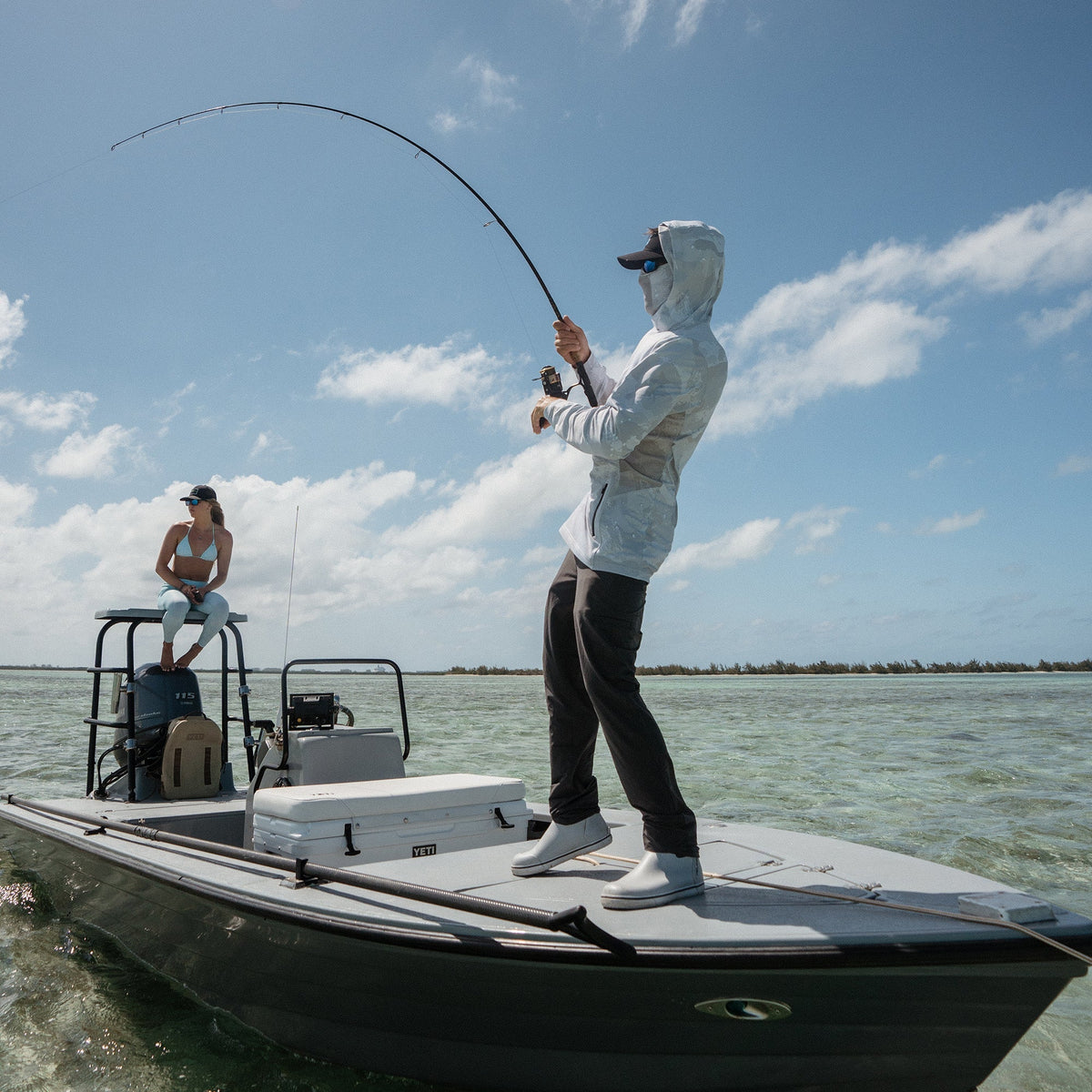 Pelagic Hooded Fishing Shirt - Exo-Tech
