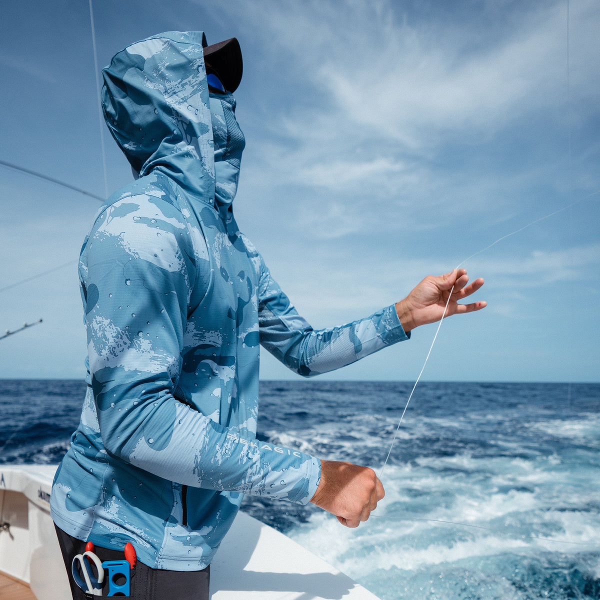 Pelagic Hooded Fishing Shirt - Exo-Tech